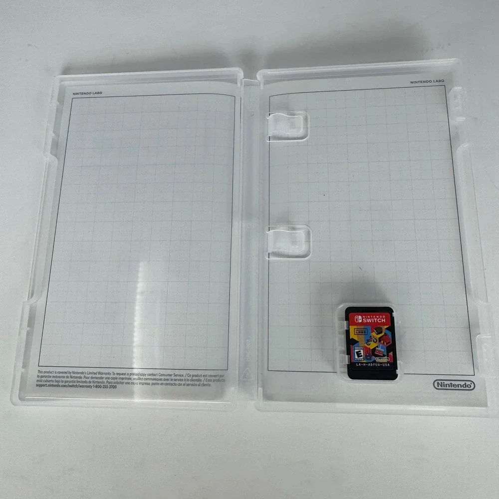 Nintendo Switch Labo‎ Toy Con 01 Variety GAME & CASE ONLY No Cardboard/Toy-Cons